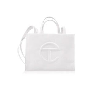 WHITE TELFAR BAG